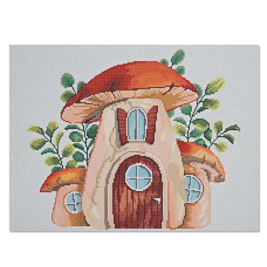 Mushroom Cottage Diamond Art Kit by Make Market&#xAE;